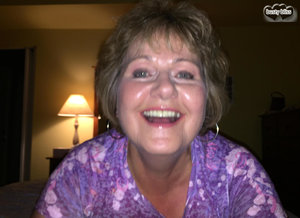 18 year old first timer jerking a big cock for cum on breasts